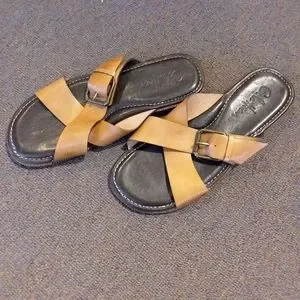 Cole Haan | Shoes | Cole Haan Mens Sandals Size 8 In Tan And  display picture 3